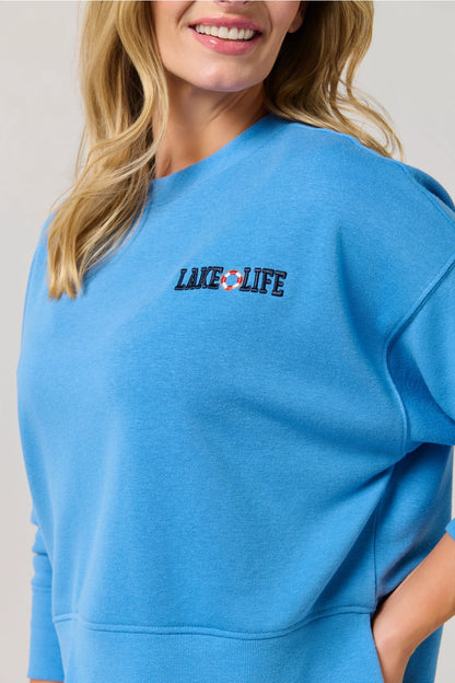 Shiraleah " Boat Docks and Flip Flops" Sweatshirt