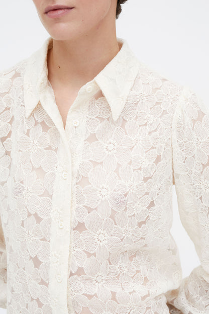 Wild Pony Floral Lace Blouse