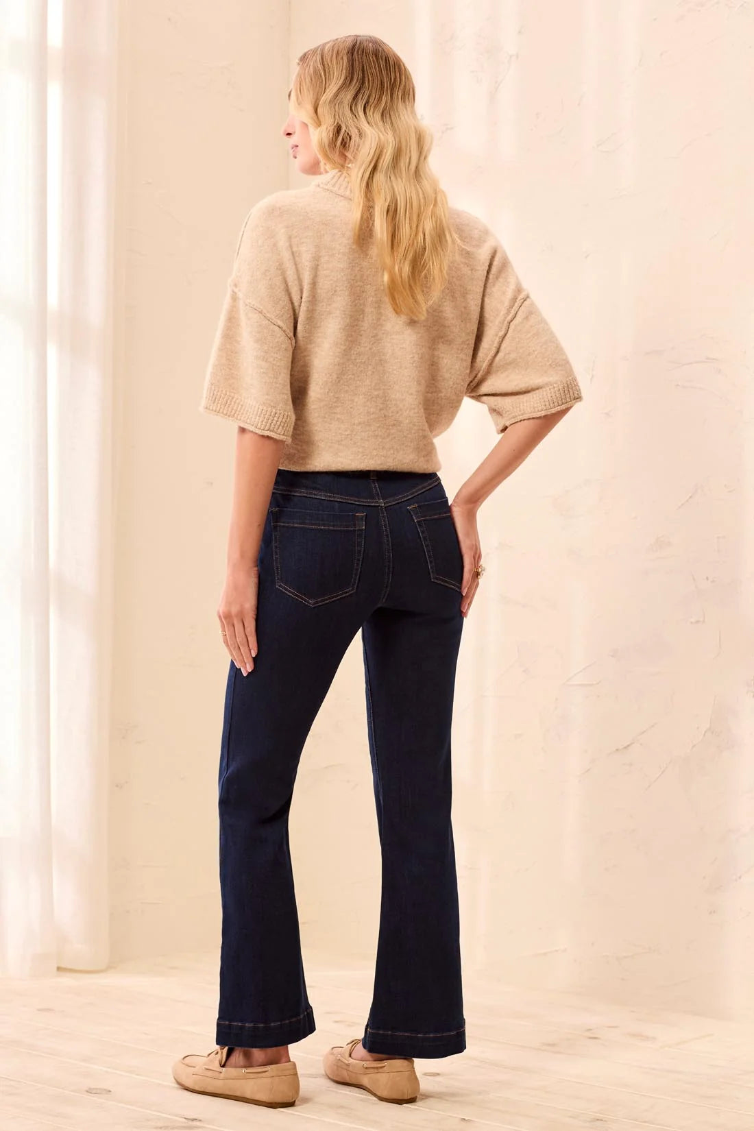Tribal Audrey Boundless Stretch Denim Pull On Flare