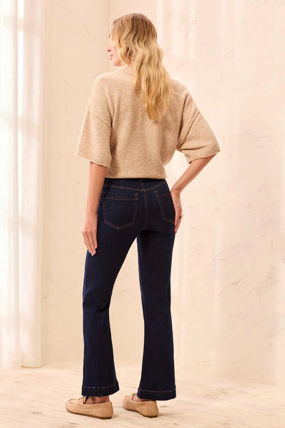Tribal Audrey Boundless Stretch Denim Pull On Flare