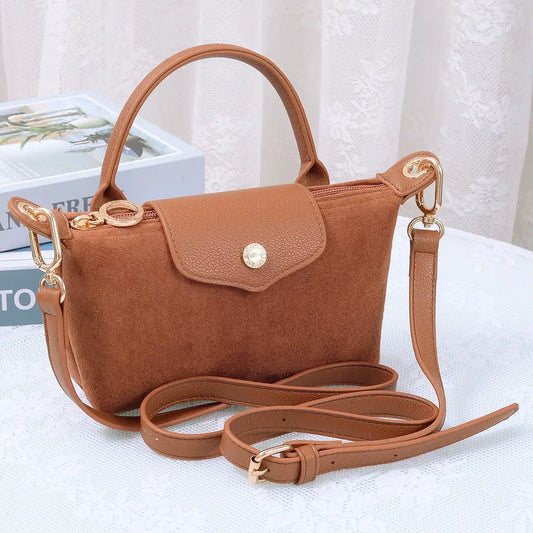 Penny Suede Mini Crossbody Bag