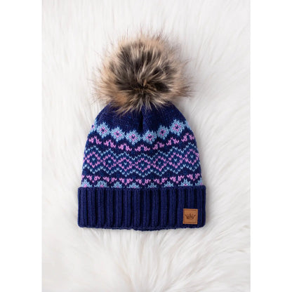 Knit Pom Hats