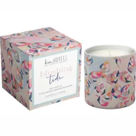 Blushing Tide Boxed Candle