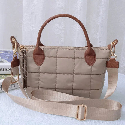 Quilted Puffer Crossbody Bag
