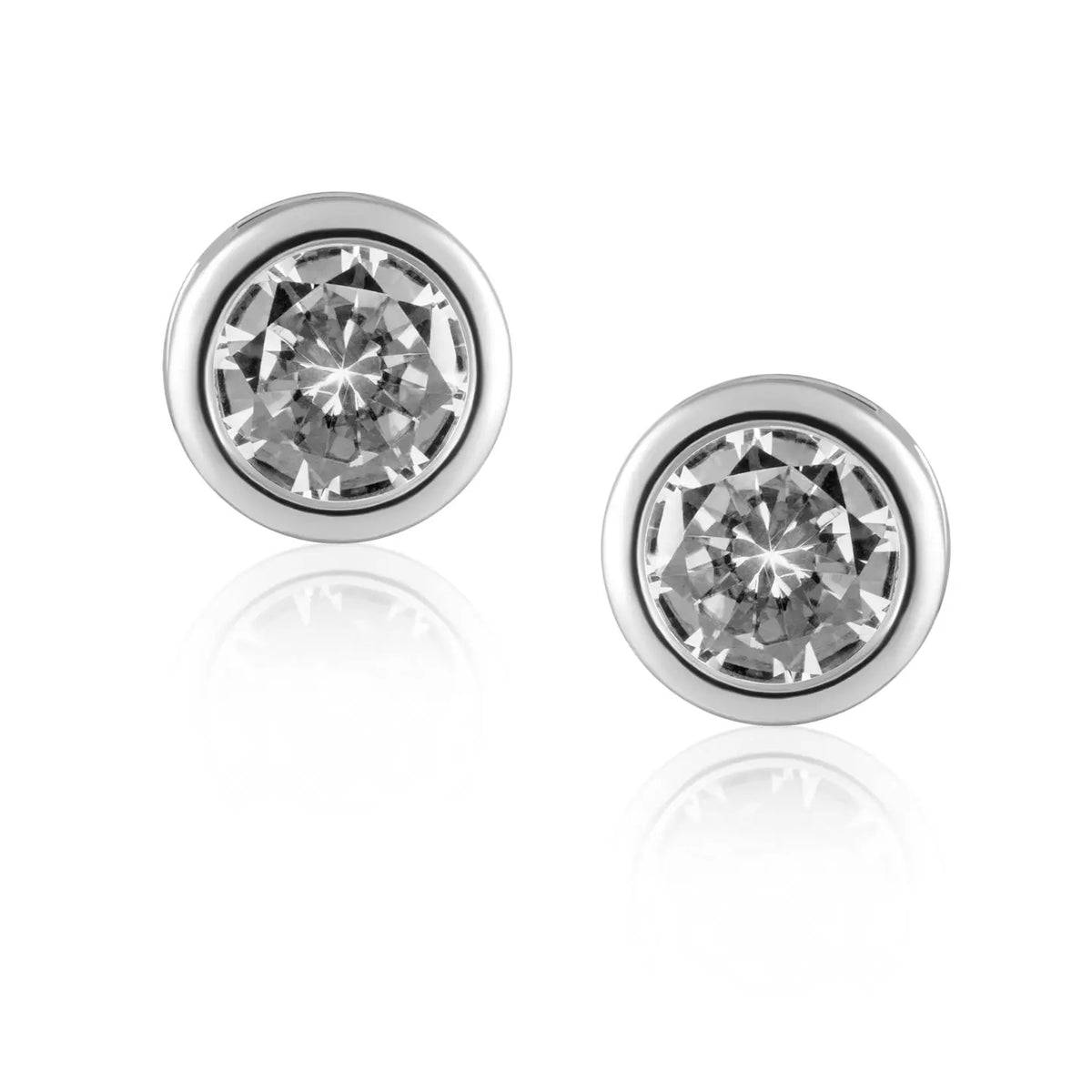Sahira Alaina Bezel Studs