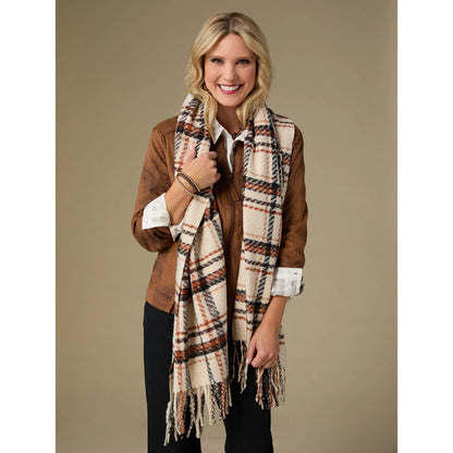 Woven Scarf & Bracelet Set