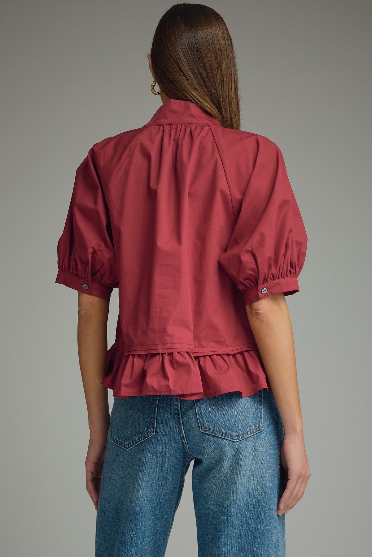 Ruffle Detail Blouse