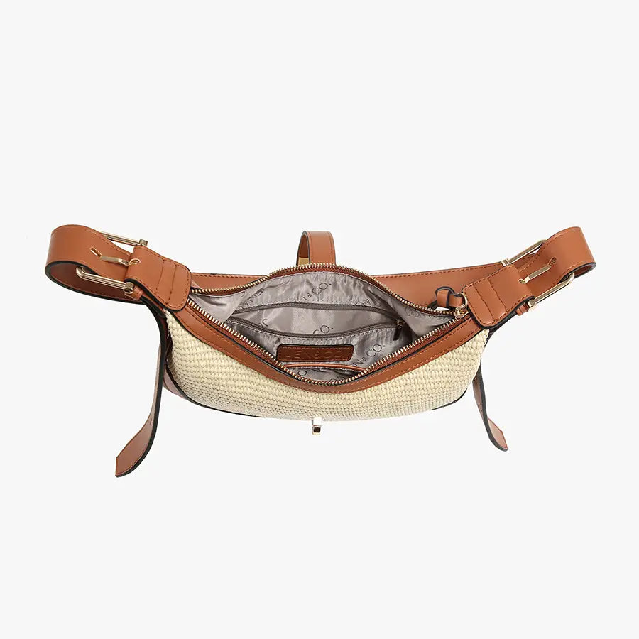 Ariana Straw Shoulder Bag