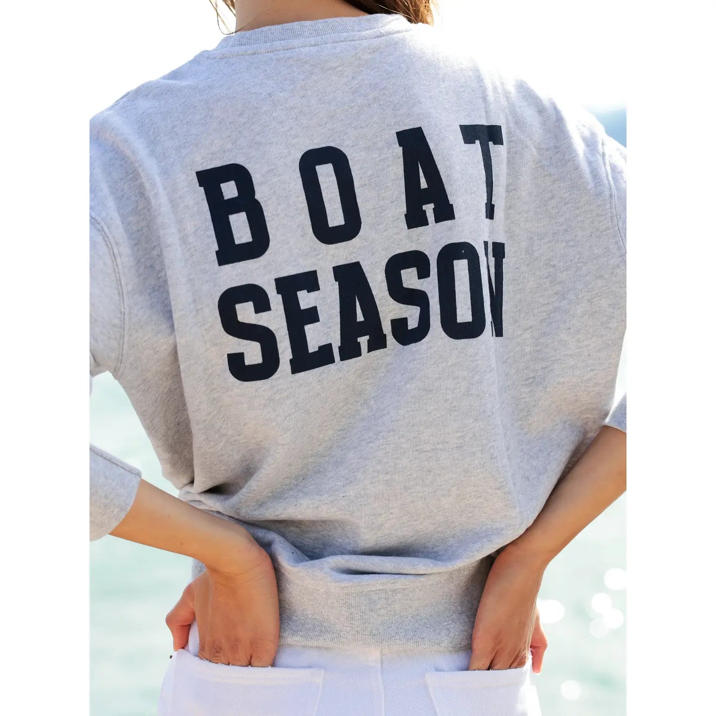 Shiraleah " Boat Season" Sweatshirt