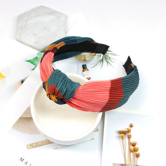 Crumpled Knotted Headband
