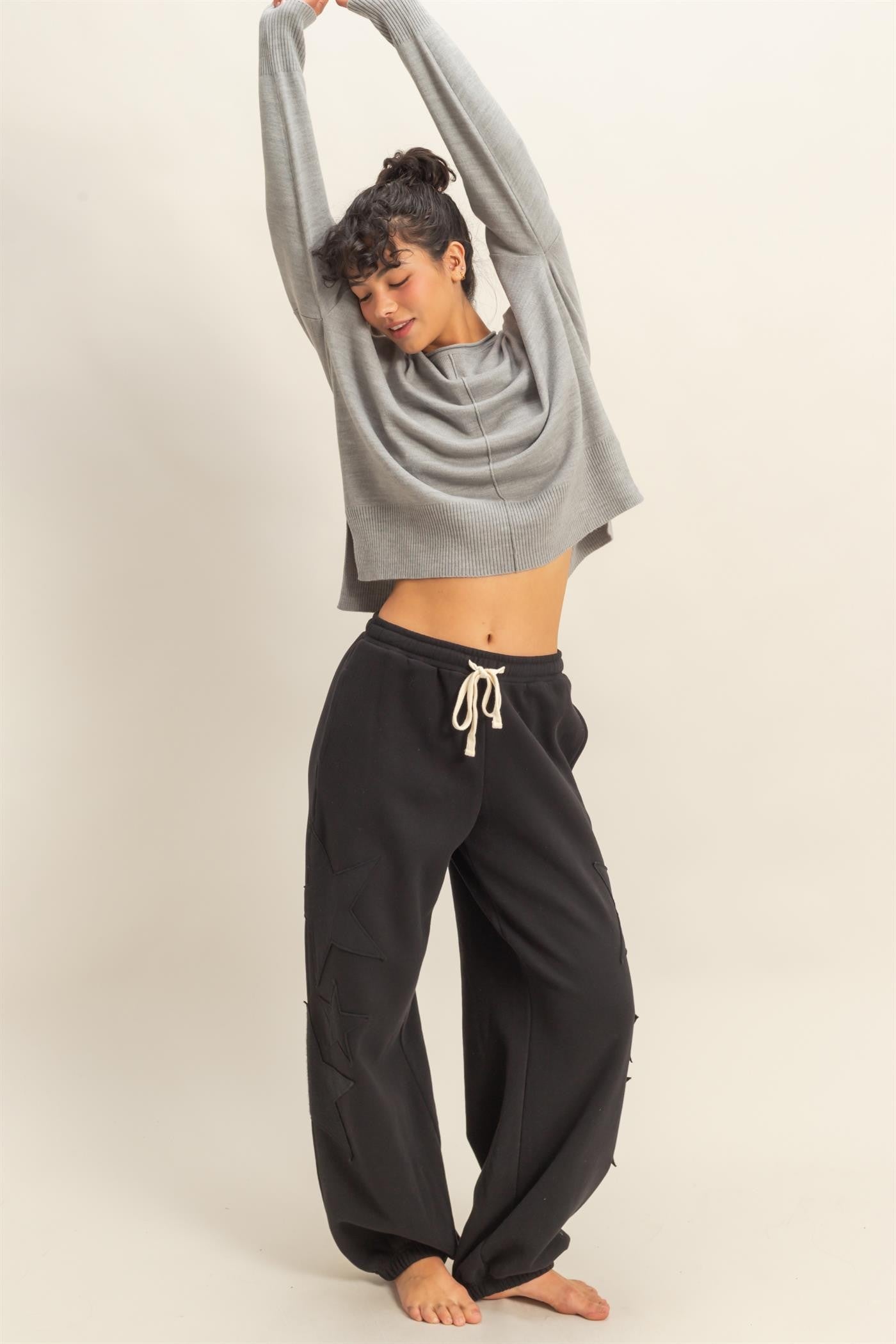 Star Patch Sweatpants