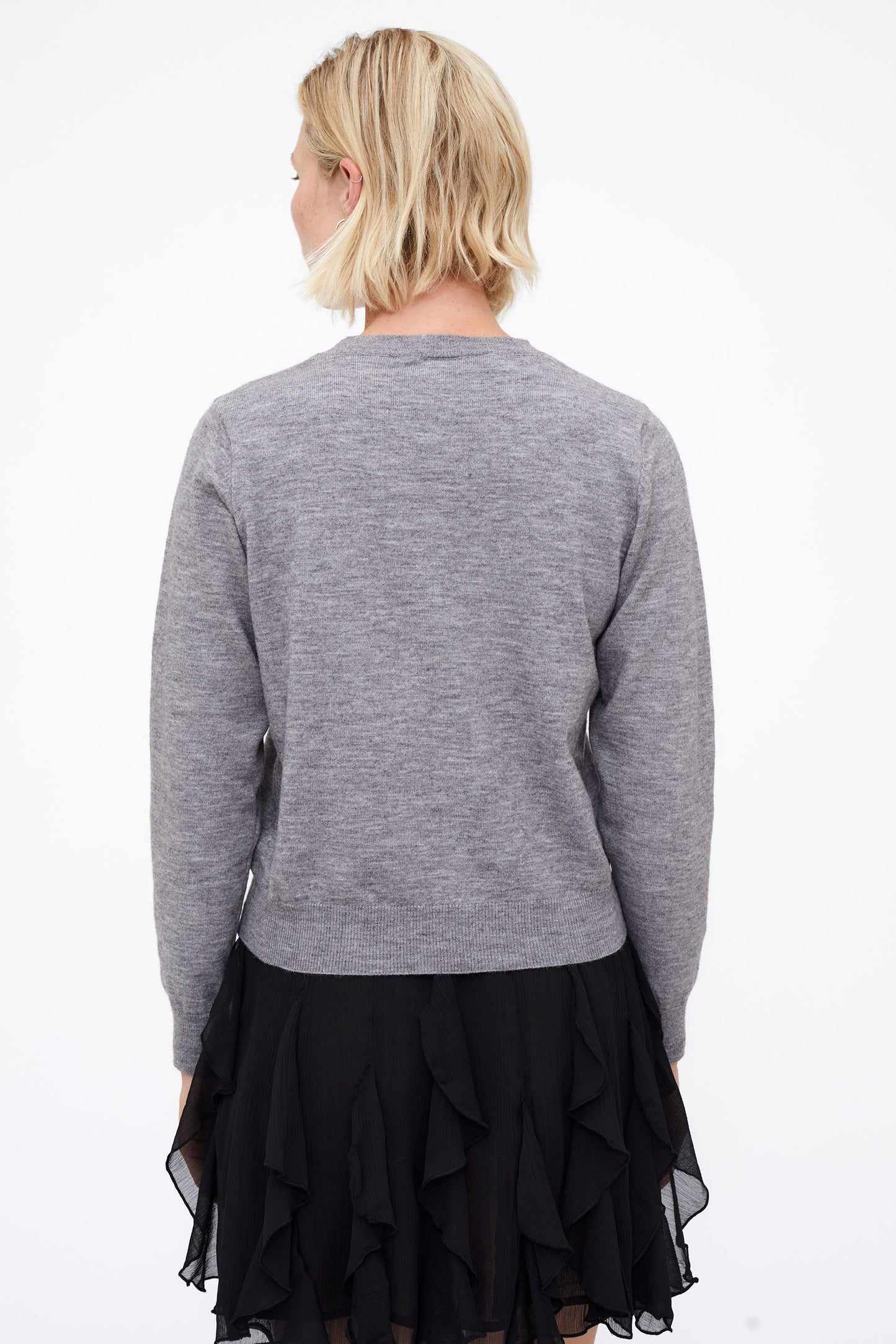 Wild Pony Sweater with Rhinestone Applique
