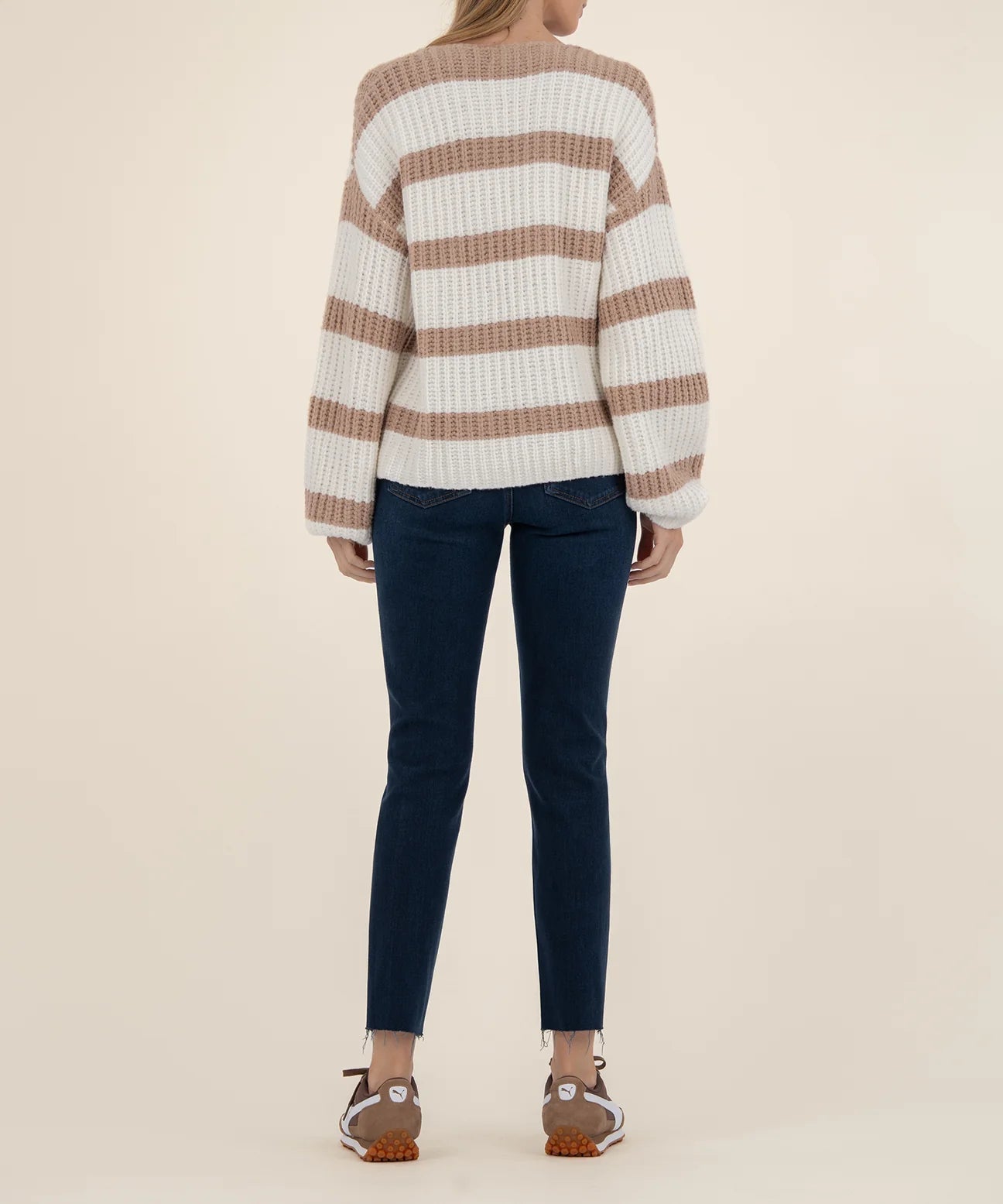 Kut from the Kloth Iona-Striped Sweater