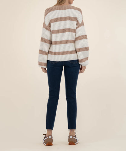 Kut from the Kloth Iona-Striped Sweater