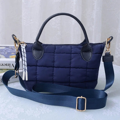 Quilted Puffer Crossbody Bag