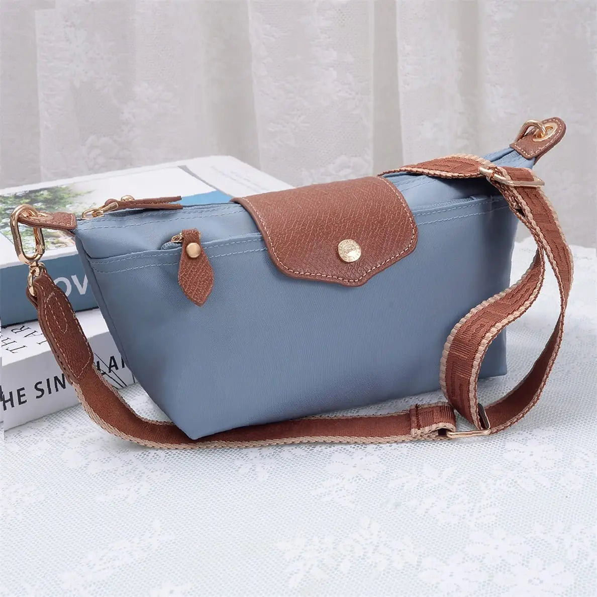Ciara Nylon Crossbody Tote