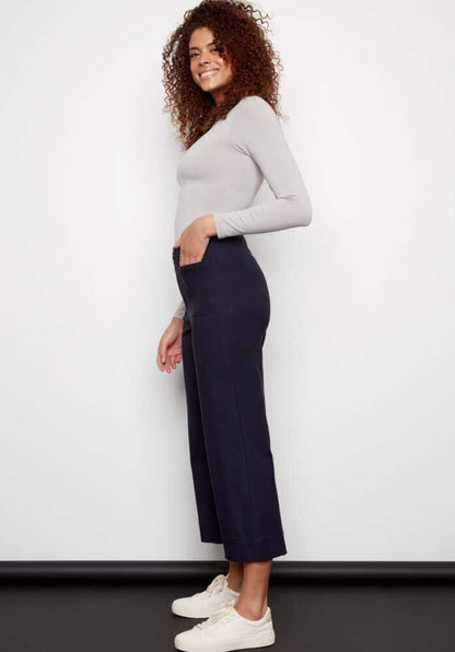 I Love Tyler Madison Wide Leg Pants Front Pocket Detail