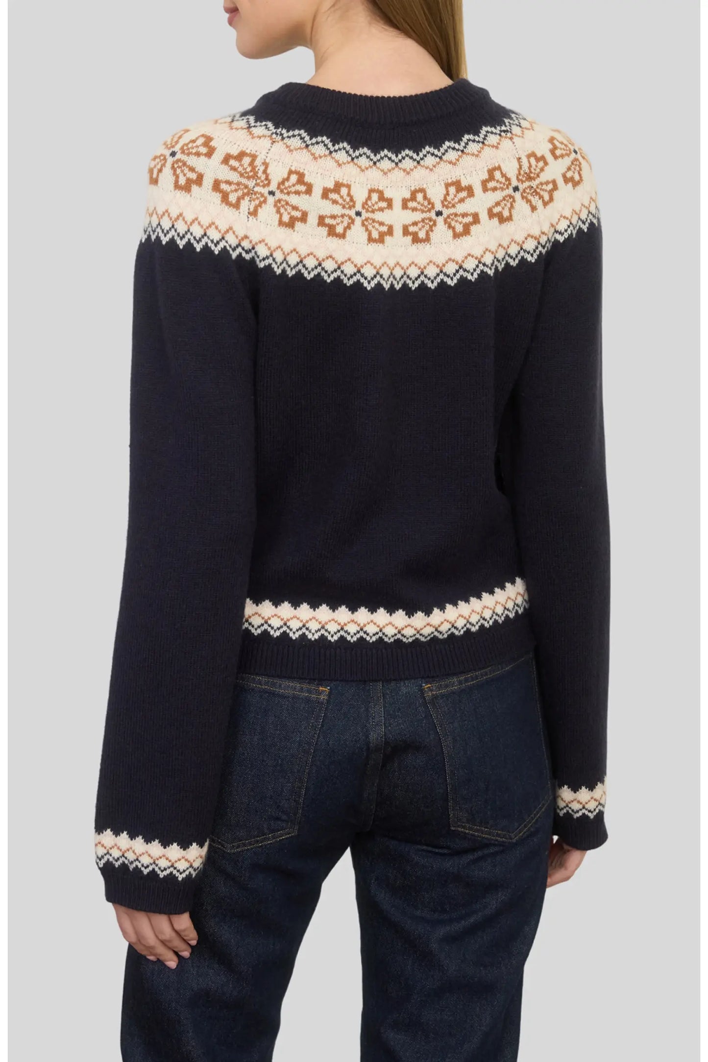 Zoe & Claire Faire Isle Cardigan