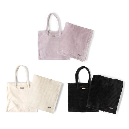 Hello Mello On My Way Tote With Blanket