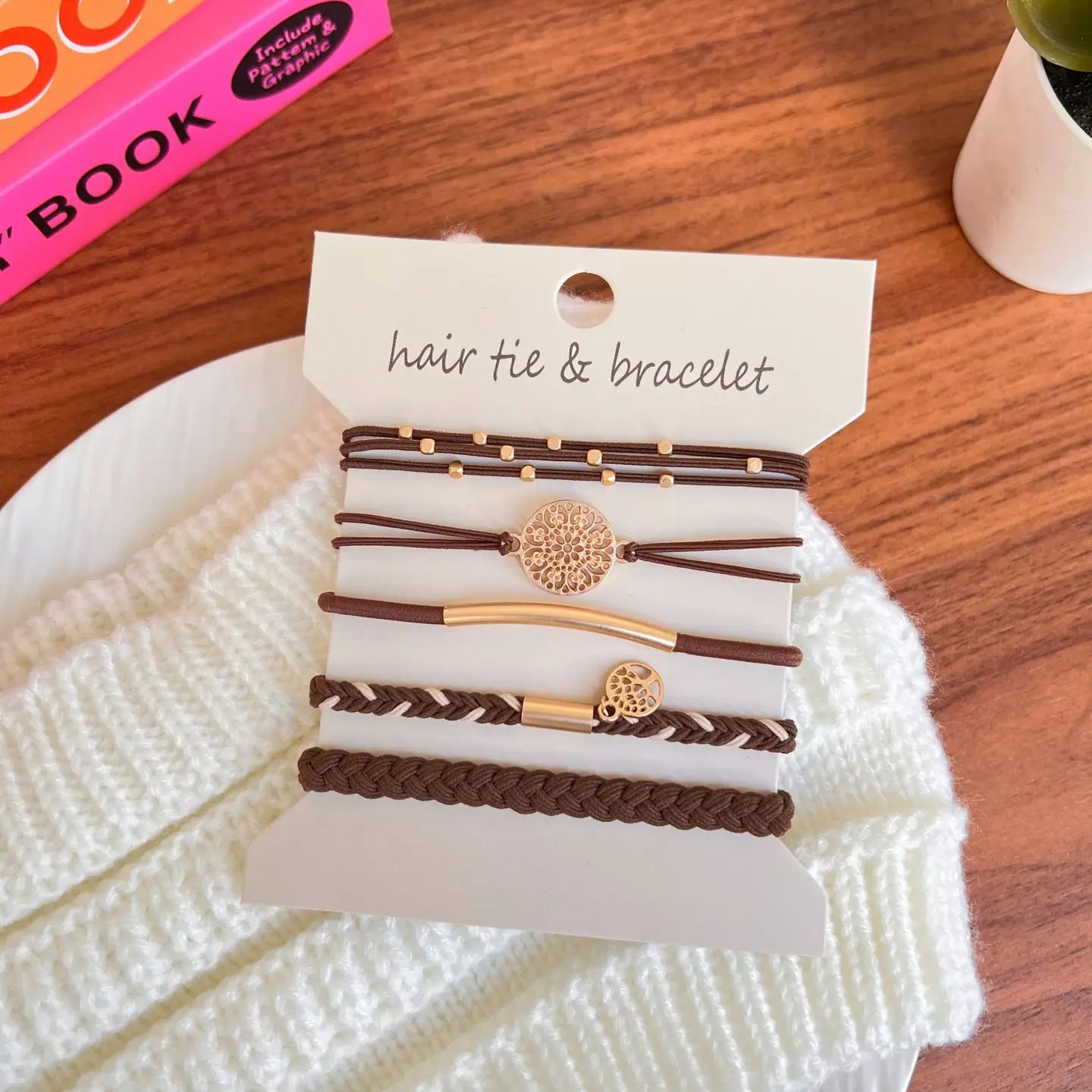 Charm Hair Tie/ Bracelet