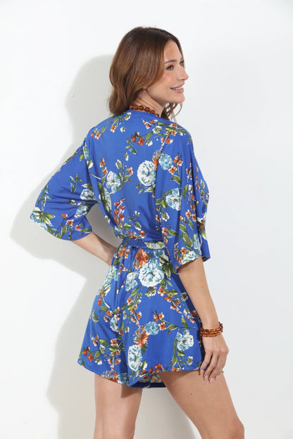 Veronica M Marina Kimono Sleeve Romper