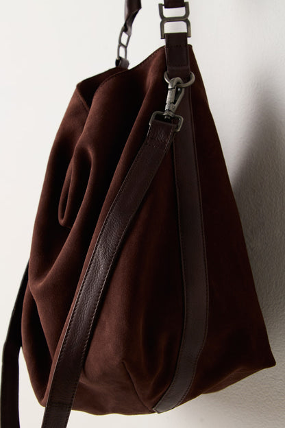Free People Suzie Suede Slouch Tote