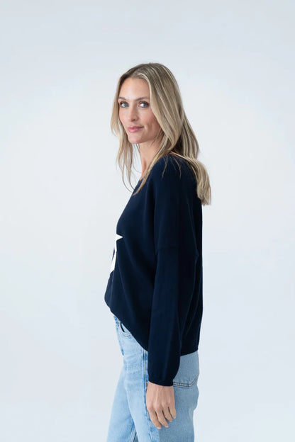 Six Fifty Star Sweater- Sharon