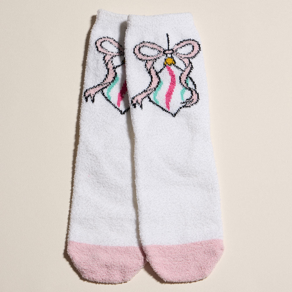 Nutcracker Set of 4 Fuzzy Socks
