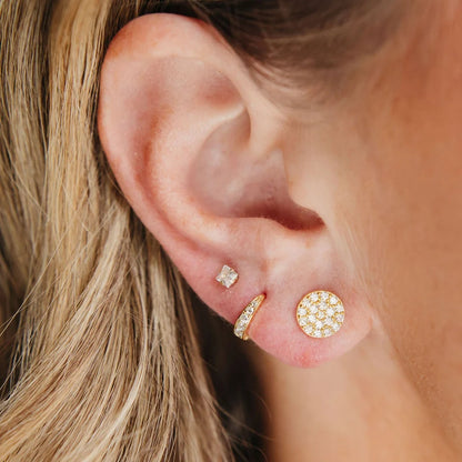 Chloe & Lois Disc Studs