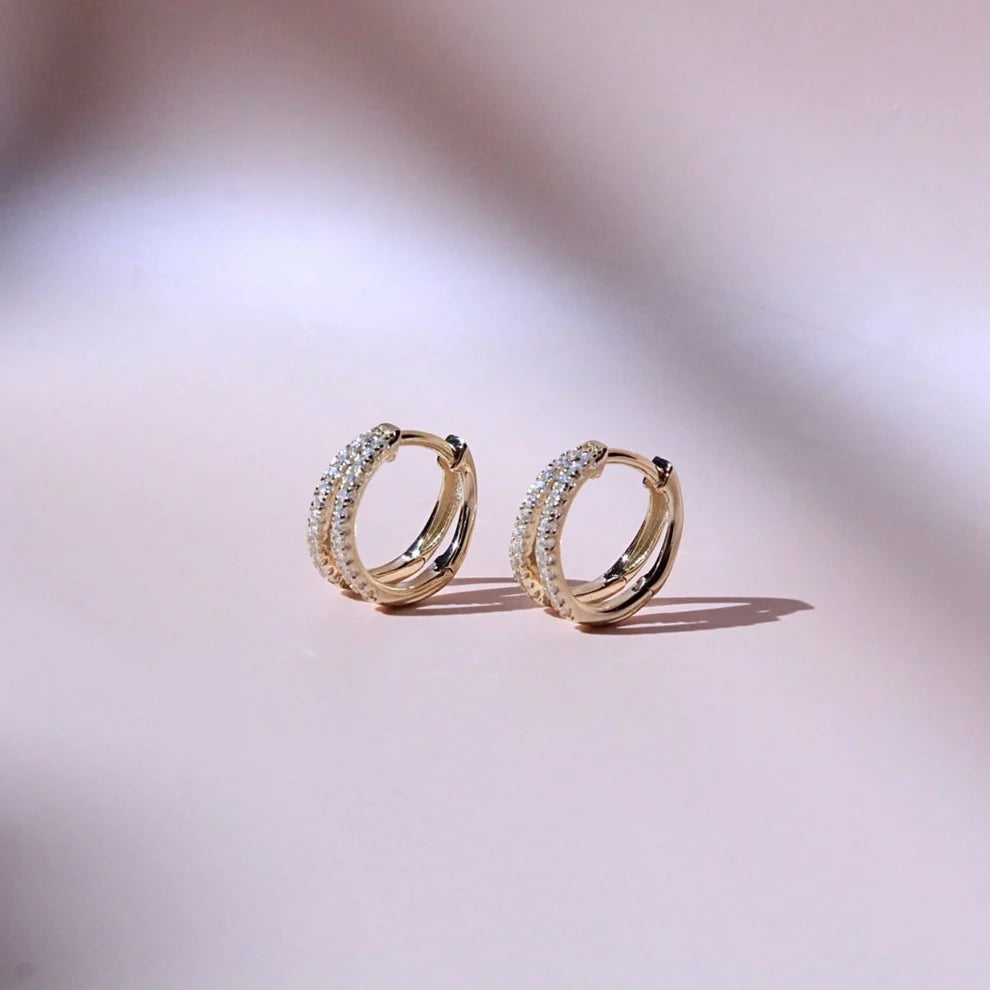Chloe & Lois Split Hoops