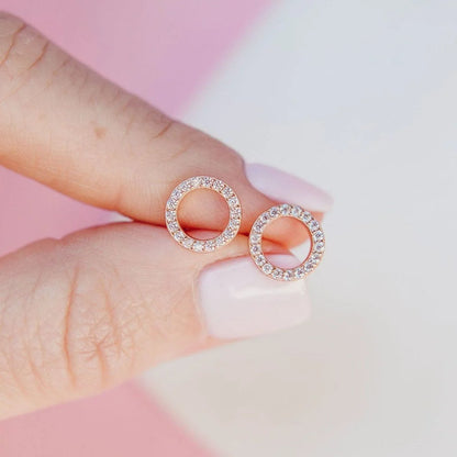 Chloe & Lois Halo Studs