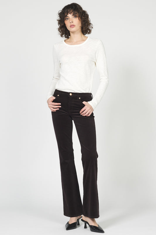 Dear John Rosa Flare Corduroy