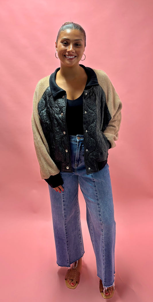 M ItalyWoven Combo Jacket