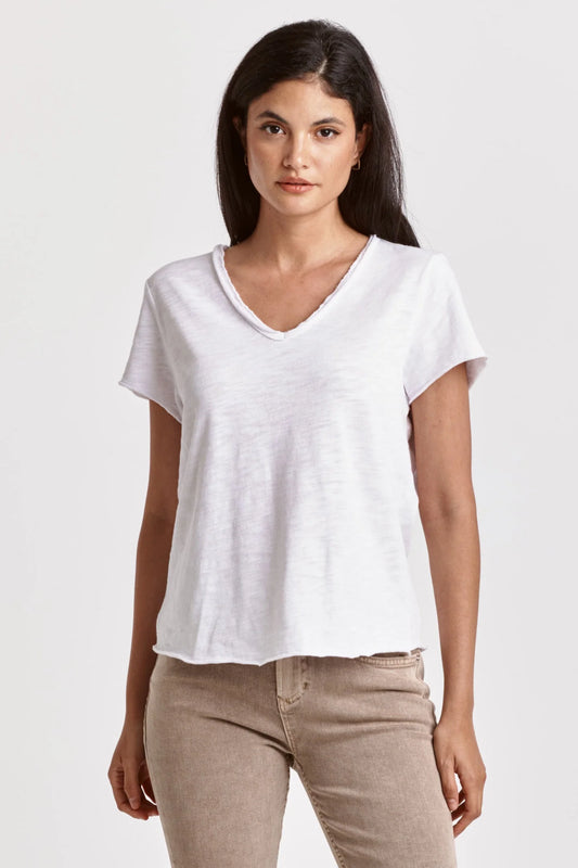 Dear John Vanya V-Neck Short Sleeve Shirt