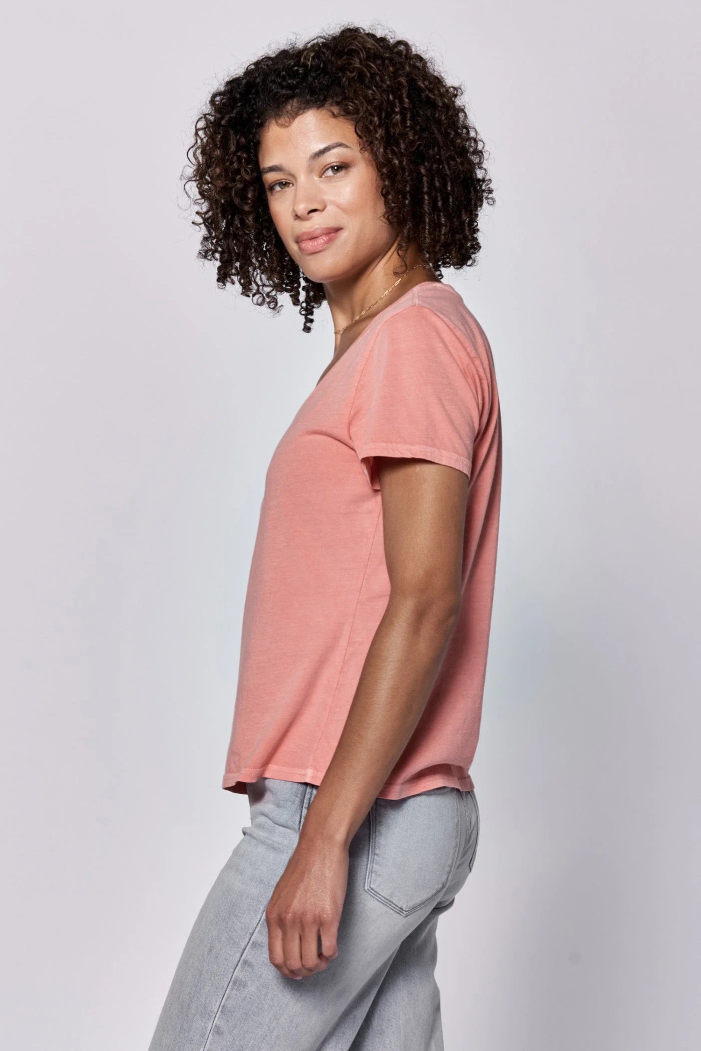 Dear John Madelyn V-Neck Short Sleeve Top