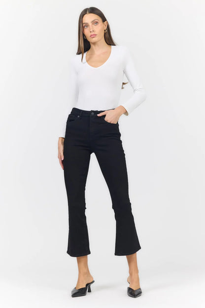 Dear John Jeanne Mid Rise Kick Flare