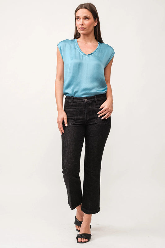Dear John Jeanne Flare True Black Denim