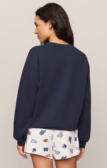 Z Supply Boyfriend Patch Sweatshirt