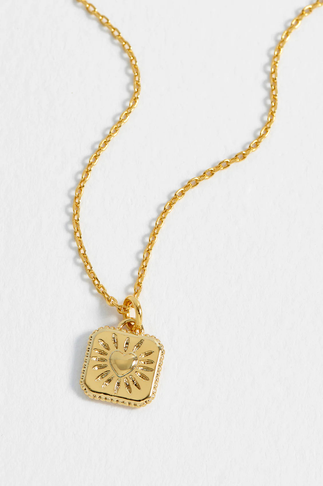 Heart Tablet Necklace