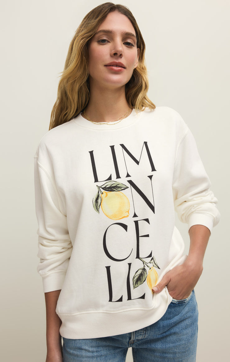 Z Supply Limon Boyfriend Sweatshirt