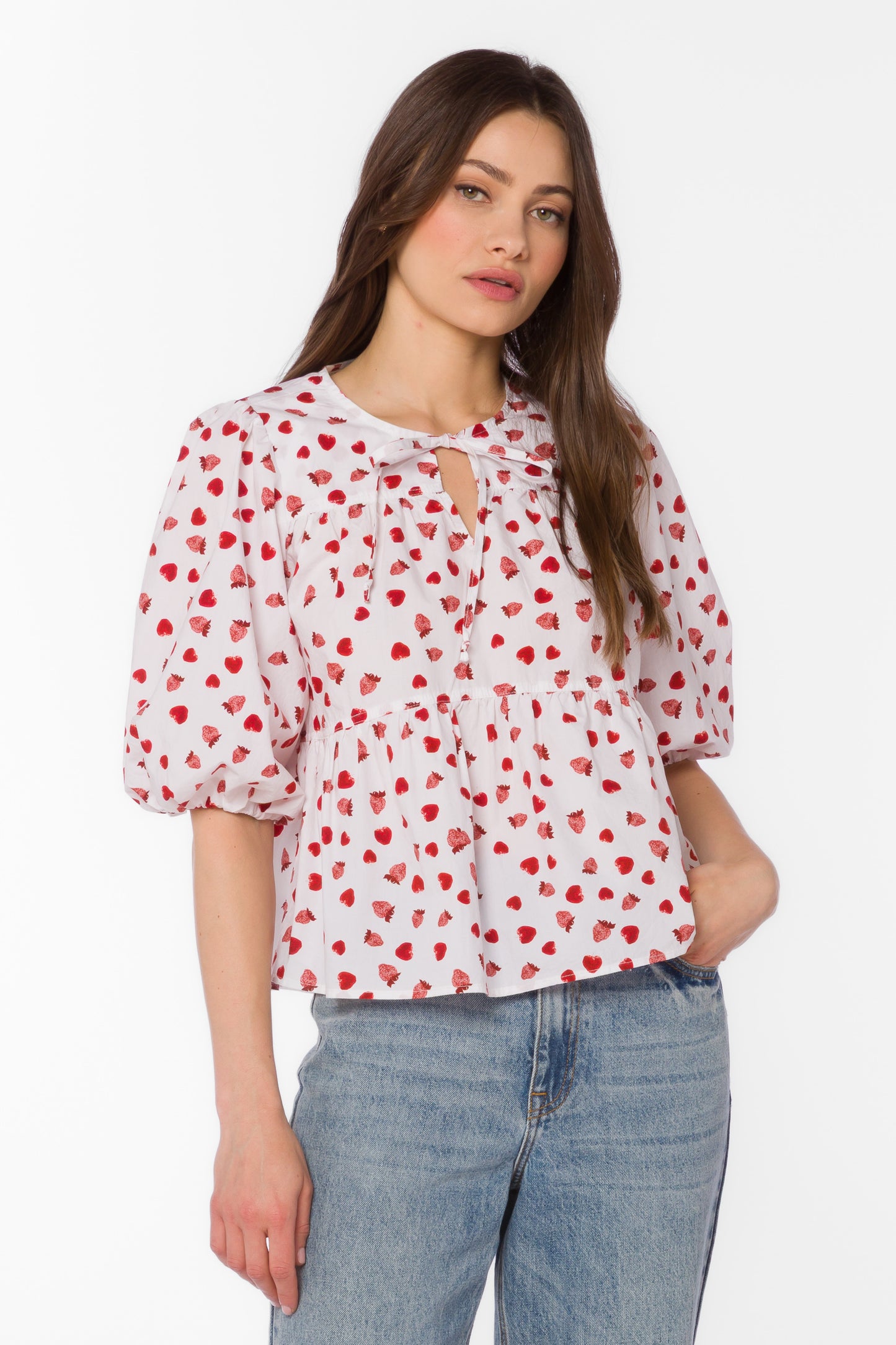 Velvet Heart Ferlita Strawberry Pullover