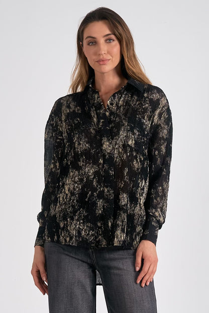 Elan L/S Collar Button Down