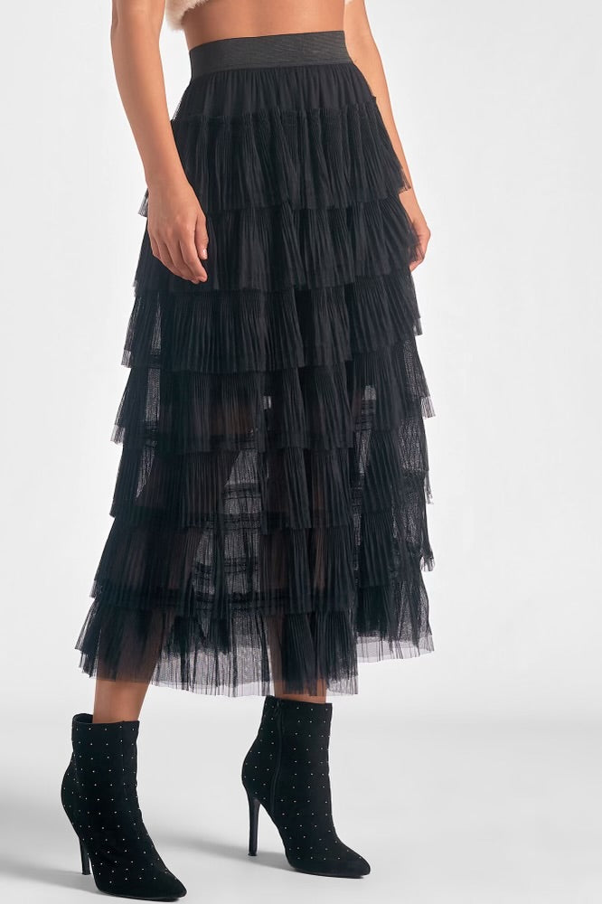 Elan Tuille Layered Skirt