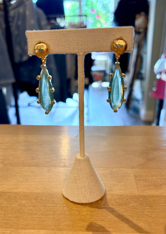 Eve Foxx Genuine Gemstone Earrings
