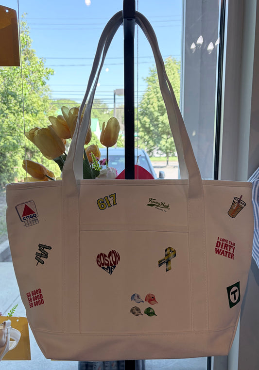 Boston Icons Tote Bag