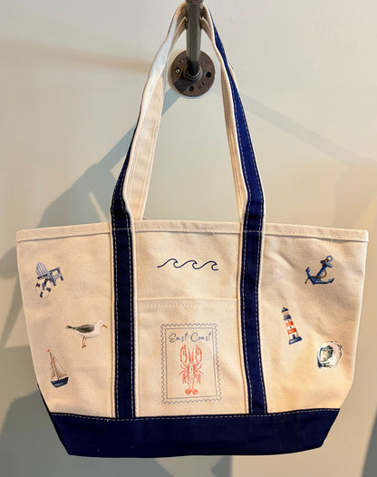 Salt & Sun East Coast Theme Medium Tote Bag