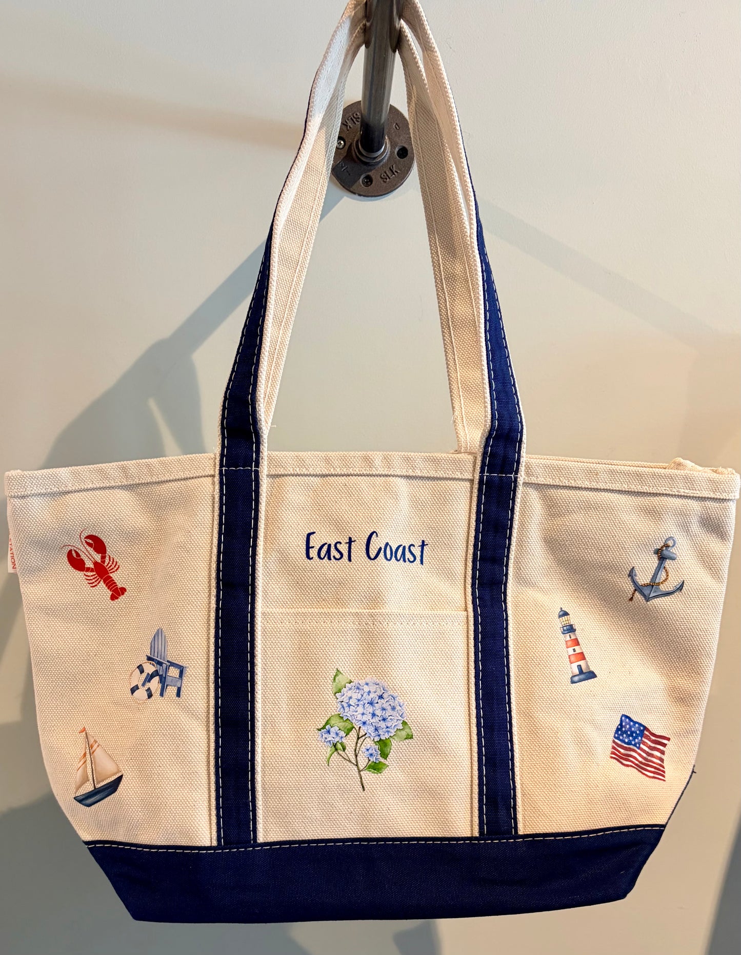 Salt & Sun East Coast Theme Medium Tote Bag