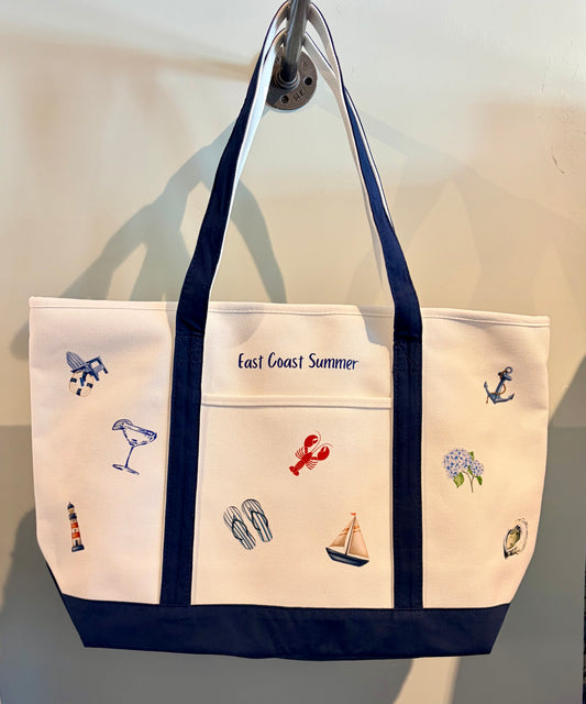 "East Coast Summer" Tote Bag