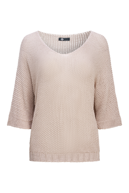 M Italy Boatneck Knit Sweater