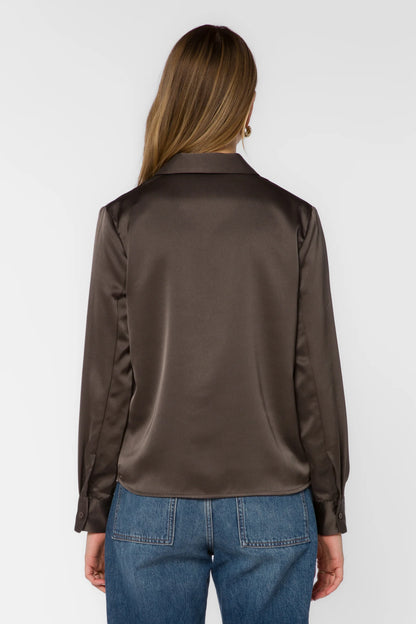 Velvet Heart Kensley Satin Blouse